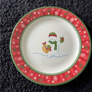 Longaberger Christmas plates